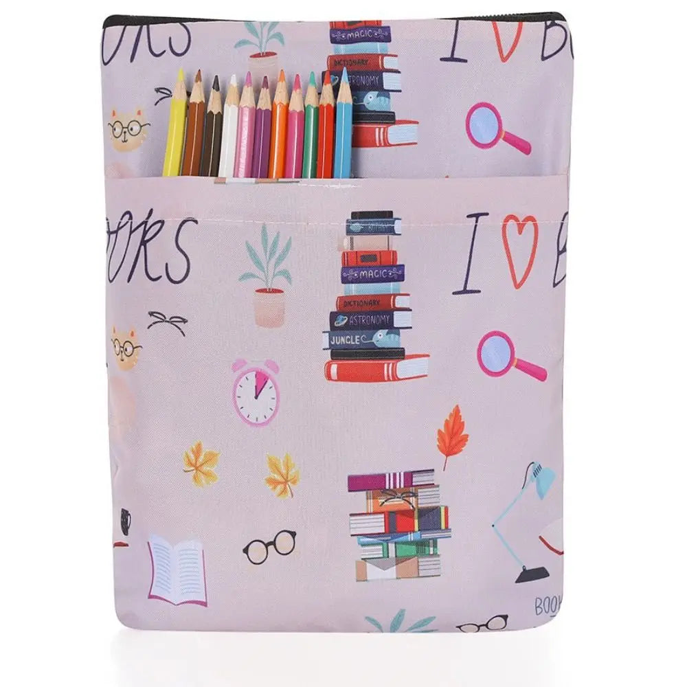 Portable Bible Cover Bag – Zippered Multi-Pocket Carrying Case Bible Carrying Case HIP