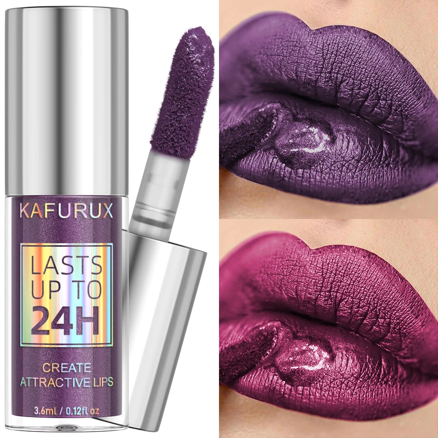 20 Color Matte To Shiny Glitter Liquid Lipstick Shiny Lip Gloss Diamond Lip Makeup Waterproof Long Lasting Pearl Lipgloss Women HIP
