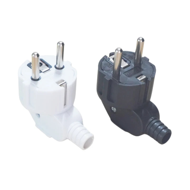 EU Schuko Plug Adapter – Germany/France Screw Connector 250V EU Electrical Plug HIP