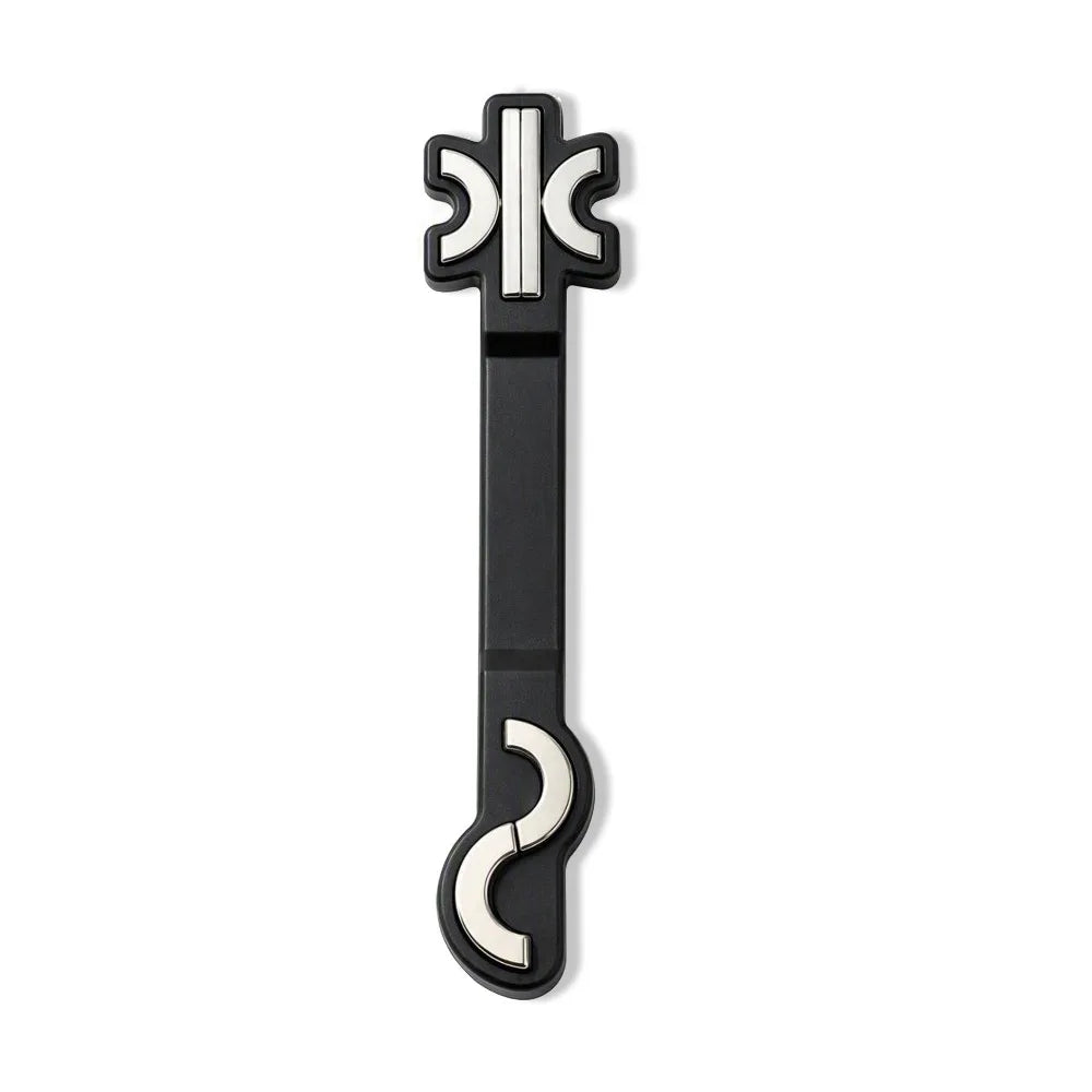 S Shape Twisted Nail Art Magnetic Wand Fancy Swirl Magnet Nail Art Various Cat Eye Pattern Effect DIY Nail Salon Accessory HIP Black 1Pc