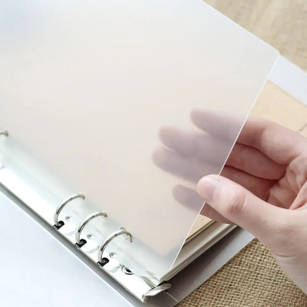 10-Pc PP Notebook Dividers A4 A5 A6 A7 Binder Organizer Notebook Dividers HIP