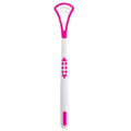Silicone Tongue Scraper & Brush – Fresh Breath Oral Care Set Tongue Scraper HIP C786-Pink 1pcs
