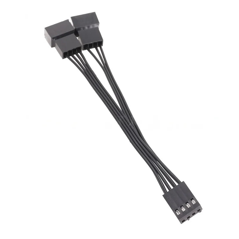 4-Pin to Dual 3-Pin PWM Fan Splitter Y Cable | PC Cooling Fan Splitter Cable HIP