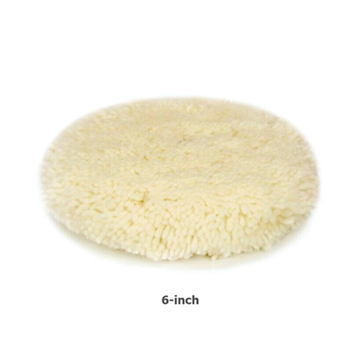 2pcs Polishing Pads Natural Wool Buffing Pad Kit Polishing Disk for Compound Cutting Car Beauty Body Repair Buffing & Polishing HIP