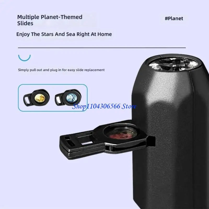 Galaxy Projector Night Light – 9 Modes, USB, Flexible Neck Galaxy Night Light HIP