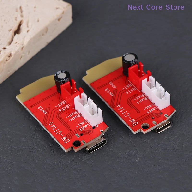 CT14 Bluetooth 4.2 Stereo Amplifier Board 5W+5W Type-C Module Amplifier Board Module HIP
