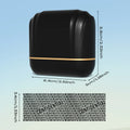 Wide Privacy Roller Seal – Identity & Address Blocker Privacy Roller Seal HIP Black