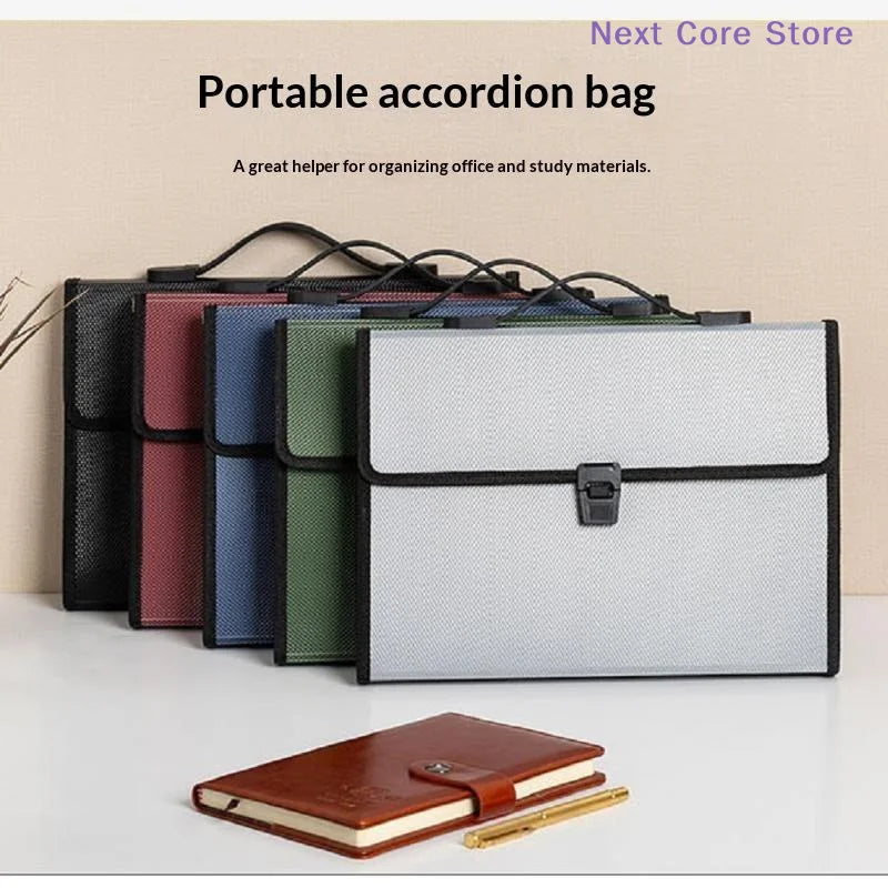 Expanding File Folder Document Organizer Bag – 13 Pockets Document Organizer Bag HIP
