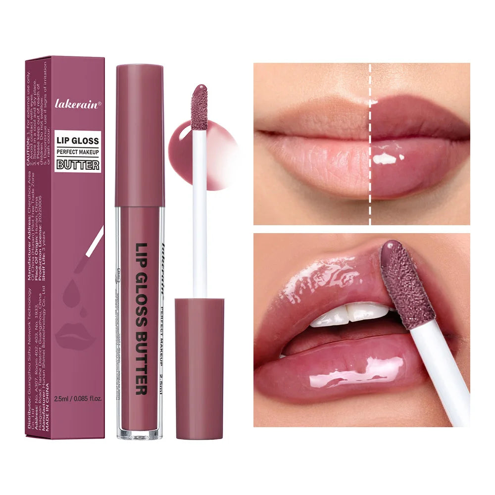 Lip Plumping Gloss Lip Glosses Moisturizing Lubricating Various Colors Bright Lip Tint Long Lasting Lipgloss Cosmetics HIP 1pc