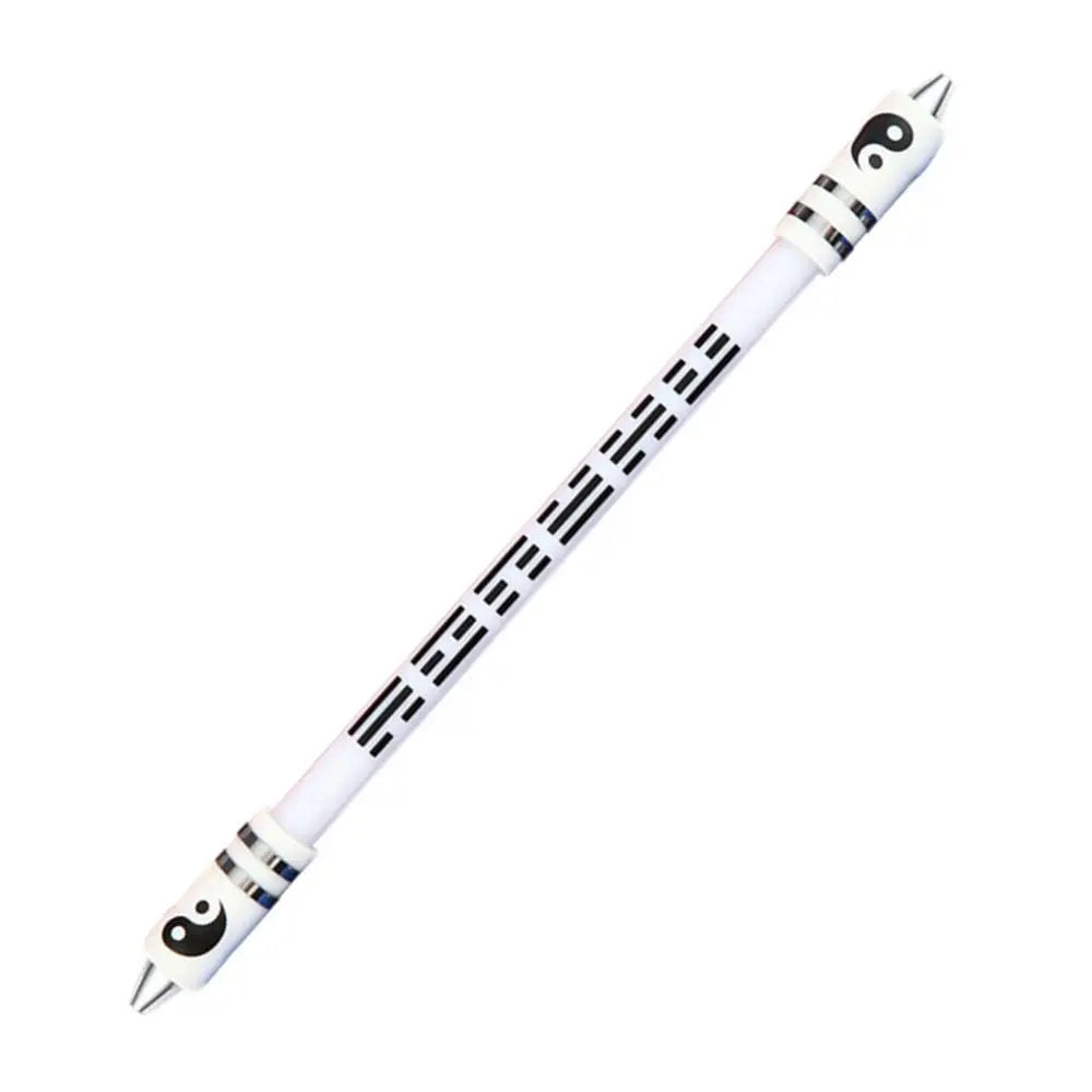 Novelty Spinning Pen – Rotating Trick Gaming Desk Toy Novelty Trick Pen HIP White