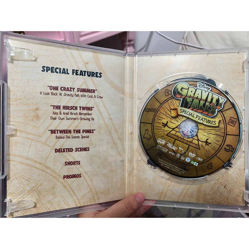 Gravity Falls Complete Series 7-Disc DVD Set – English Animated Series DVD Set HIP