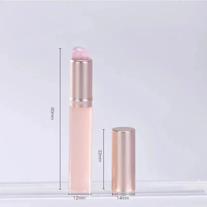RUZOFO Silicone Lip Brush – Pro Round Head Lipstick Applicator Lip Applicator Brush HIP