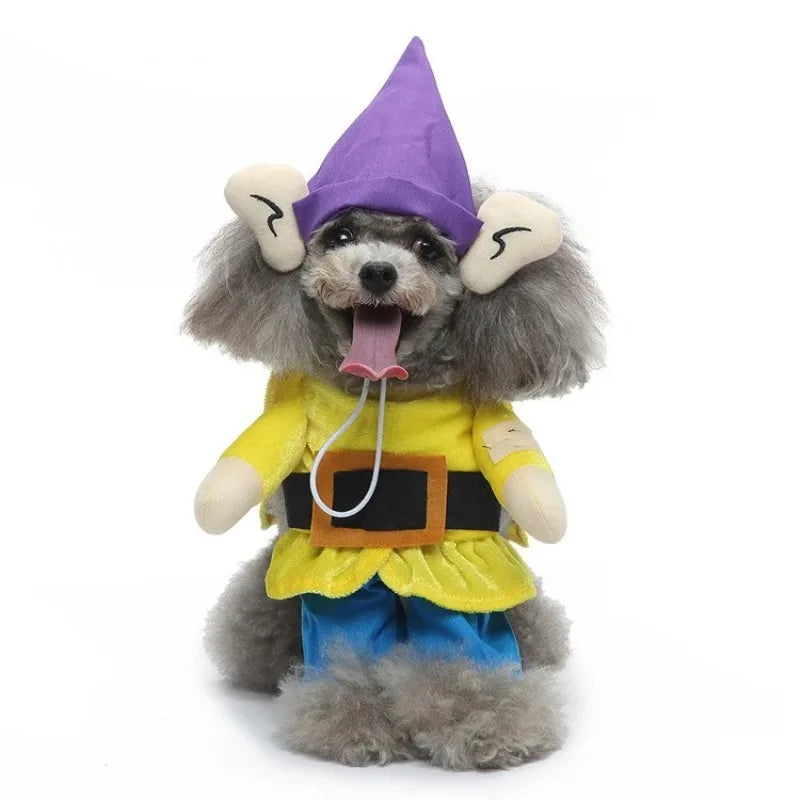 Dog Halloween & Christmas Costume Dress – Soft Cotton Dog Costume Dress HIP