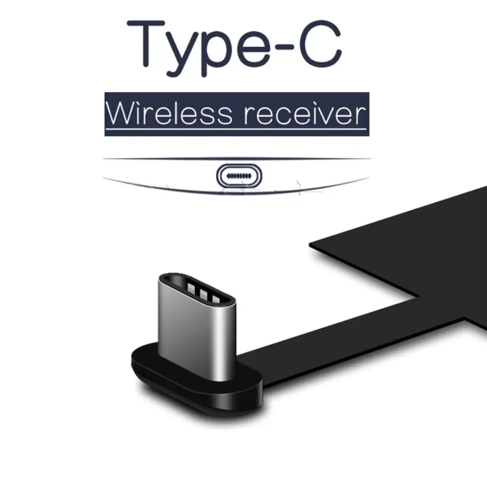USB Type-C Qi Wireless Charging Receiver Sticker – 5W Wireless Charging Receiver HIP