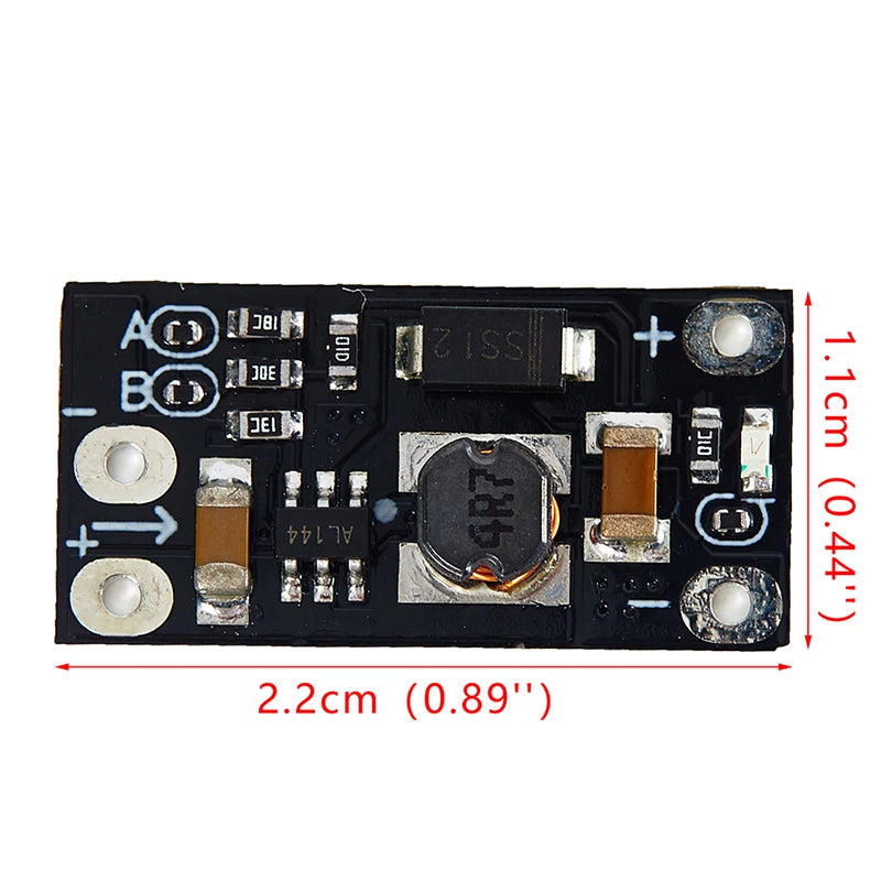 Mini DC Boost Step-Up Module 5V/8V/9V/12V 1.5A LED DIY PCB DC Boost Converter Module HIP onesize