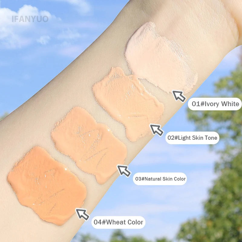 4 Colors BB Cream Isolation Cream Liquid Foundation Moisturizing Oil Control Long Lasting Makeup Waterproof Natural Face Primer HIP