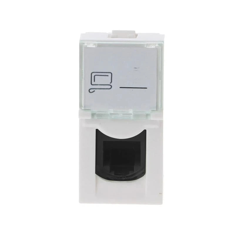 Cat6 RJ45 Keystone Wall Plate – Female to Female Ethernet Ethernet Wall Plate HIP B CN