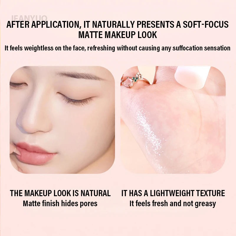 Face Primer Stick,Invisible Pore Base Stick Makeup Concealer Isolation Makeup Front Pore Base Modifying Skin Color Primer Makeup HIP
