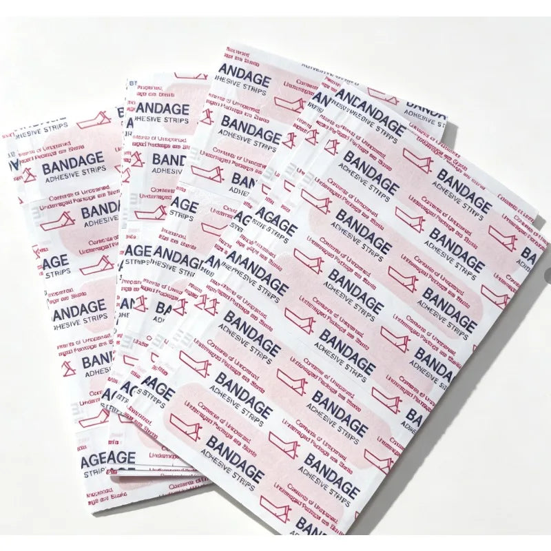 100-Piece Cartoon Kawaii Adhesive Bandages for Kids Kids Adhesive Bandages HIP
