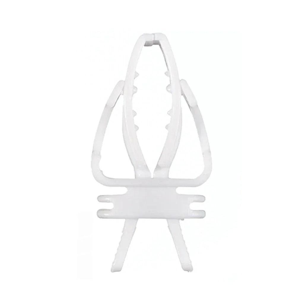 Parrot Cage Accessory Hanging Bird Feeder Foraging Toy Vegetable Clip Fruit Holder For Parakeet Budgie Cockatiel Clean Cage HIP WHITE