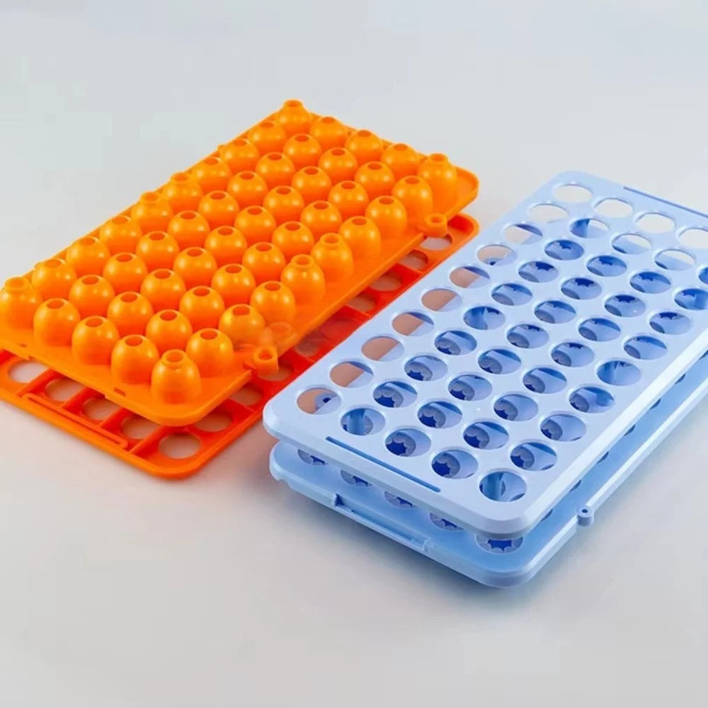 50-Slot Plastic Test Tube Rack – 18mm, 5–15mL Tubes Test Tube Rack HIP
