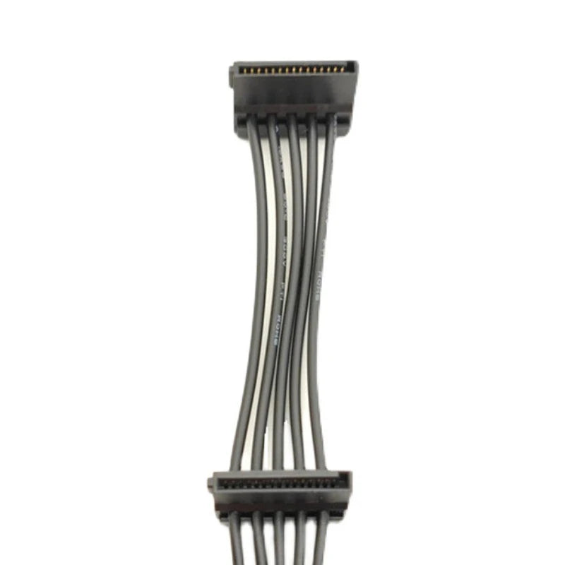 SATA 15-Pin 1 to 5 Power Splitter Cable for HDD & PC Build SATA Power Splitter Cable HIP