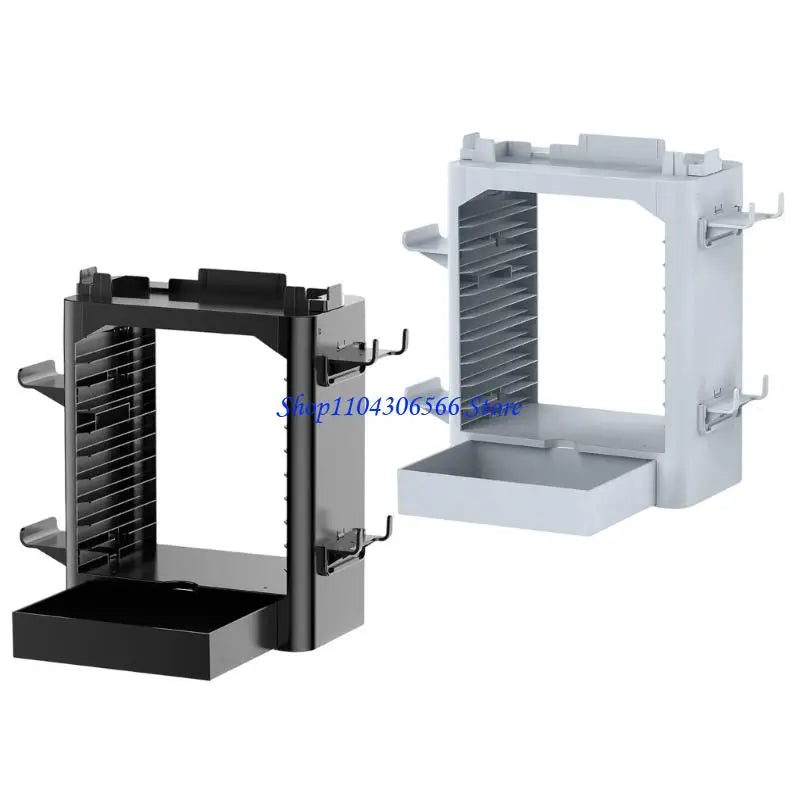 Gaming Console Controller & Disc Organizer Station | ABS Gaming Storage Station HIP