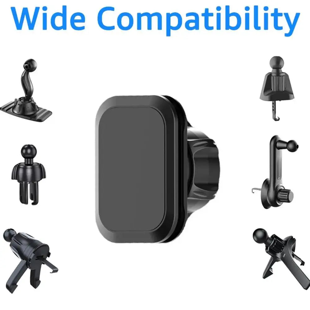 17mm Ball Head Magnetic Car Phone Holder Magnet Mount Mobile Cellphone Stand GPS Support Smart Phone Bracket Accessories HIP