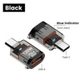 USB-C to USB 3.2 Adapter – 120W & 10Gbps Fast Transfer USB-C Adapter HIP Black C Male to U No plug