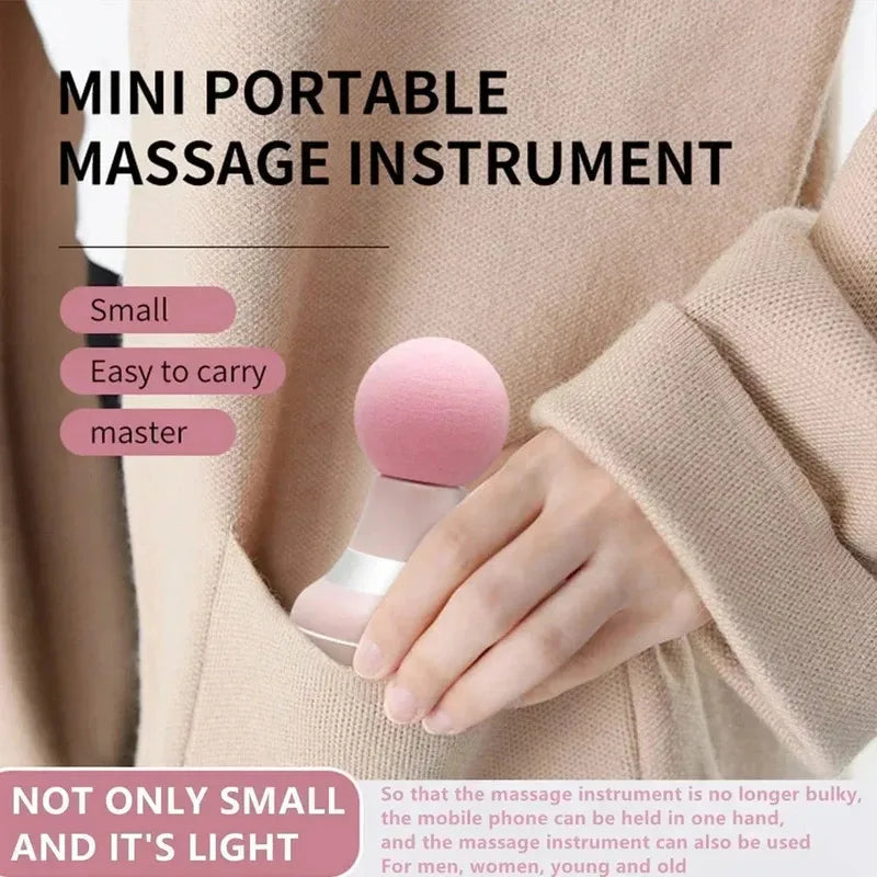 Mini Percussion Massage Gun – 6-Speed Portable Muscle Massager Percussion Massage Gun HIP
