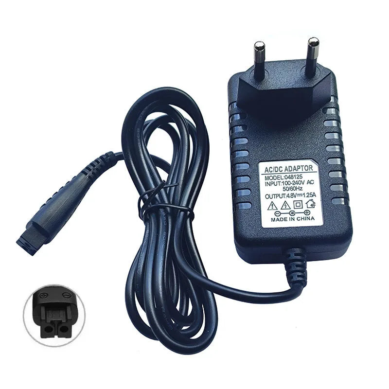 Panasonic Shaver Charger Adapter 4.8V 5.4V – 1.5m Cord Shaver Charger Adapter HIP EU
