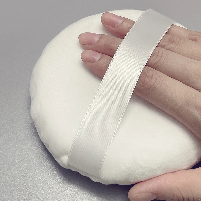 13cm Extra Large Velvet Powder Puff – Face & Body Setting Powder Puff HIP