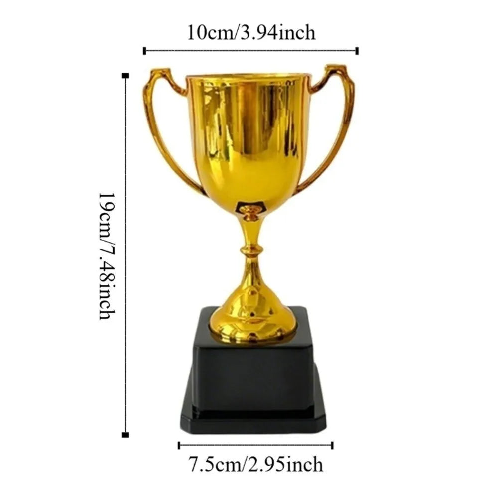 Trophy Shape Flower Vase – Gold & Silver Floral Container Decorative Flower Vase HIP