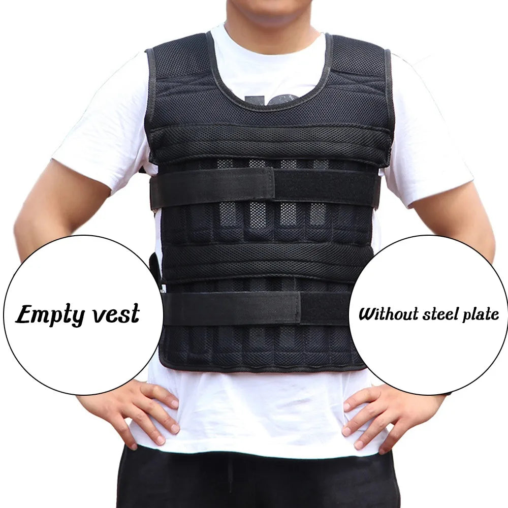 Adjustable Weight Vest 8–15kg | Boxing & Strength Training Weight Training Vest HIP