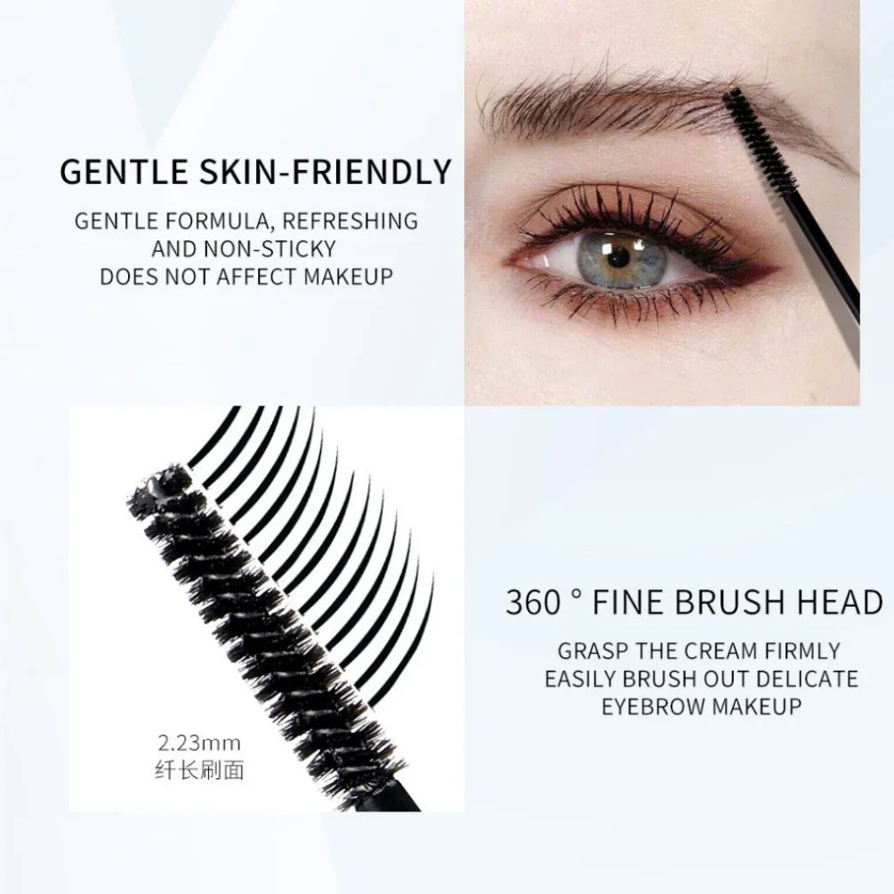 NICEFACE Waterproof Eyebrow Styling Gel – Clear Brow Wax Hold Eyebrow Styling Gel HIP