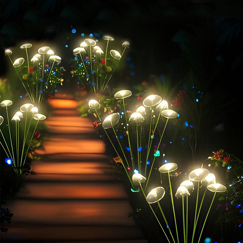 Solar Mushroom Garden Lights – IP65 Waterproof LED Pathway Decor Solar Garden Light HIP