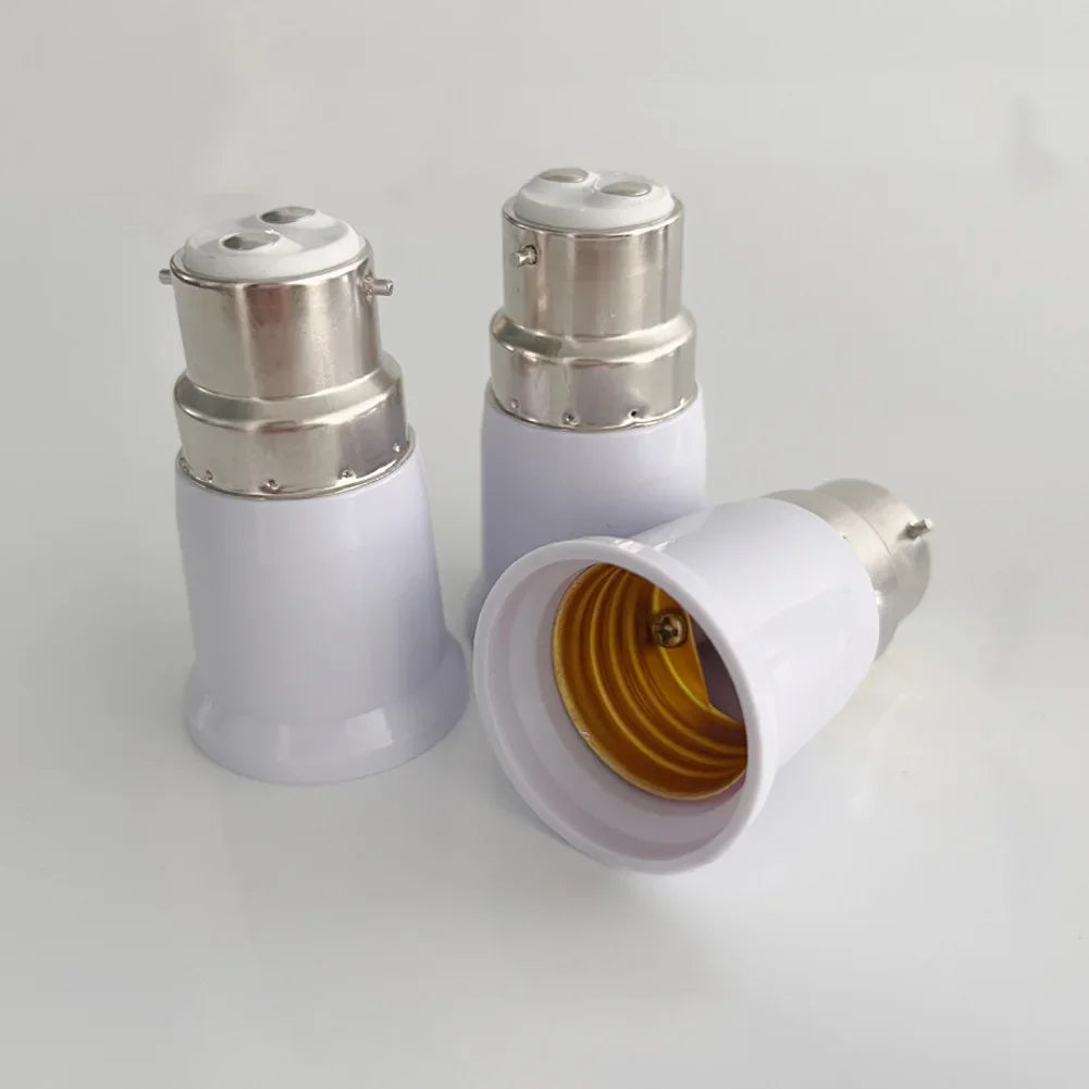 B22 To E27 Fireproof Bulb Socket Adapter Bulb Converter Bracket Household Lamp Holder Lighting Parts Accessories HIP
