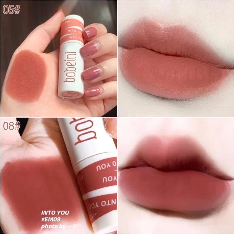 Matte Lip Glaze Dual-Purpose Blush Lipstick – Long-Lasting Matte Lip Glaze HIP