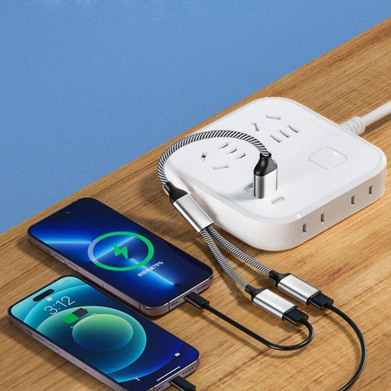 USB-C to Dual USB-C Female Y Splitter Cable – 480Mbps Hub USB-C Splitter Cable HIP