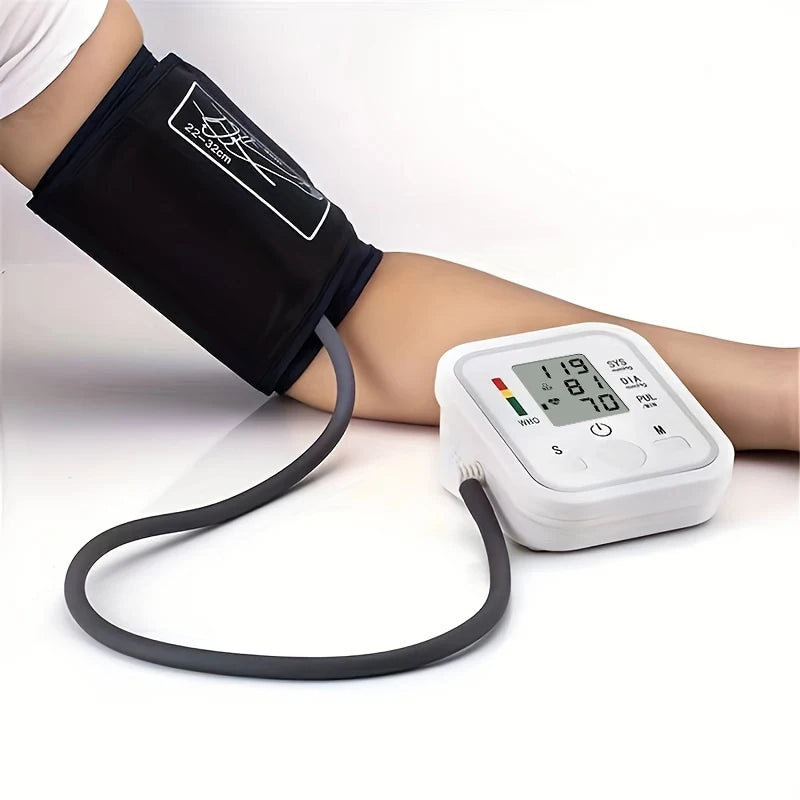 Fireurus Digital Upper Arm Blood Pressure Monitor – USB/Battery Blood Pressure Monitor HIP