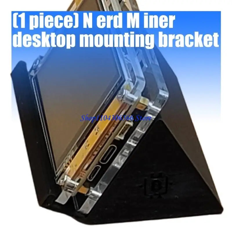 Desktop Stand for Bitcoin NerdMiner & NMMiner – Stable Holder Device Desktop Stand HIP