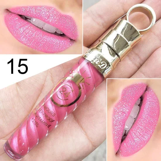 ZUOFILY 20-Color Waterproof Matte & Metallic Liquid Lipstick