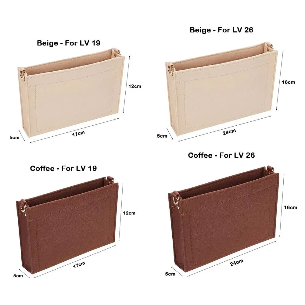Felt Handbag Insert Organizer – Storage Liner for Bags Handbag Insert Organizer HIP