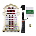Clock Digital Clock Digital Islamic Clock Wall Calendar Mosque Digital Islamic Clock Muslim Gift Alarm Azan Prayer Islamic Clock HIP EU Plug