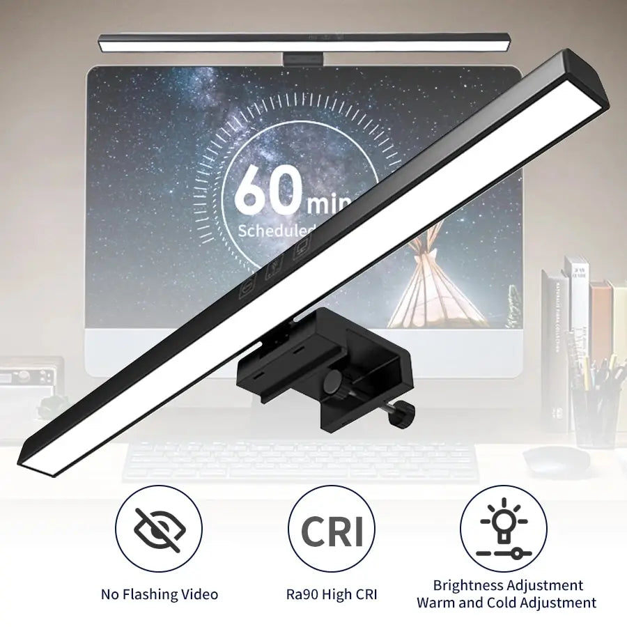 LED Desk Lamp Monitor Light Bar PC Computer Dimmable Screen Light 33cm 50cm Office Study Reading Hanging Table Lamp USB Powered HIP