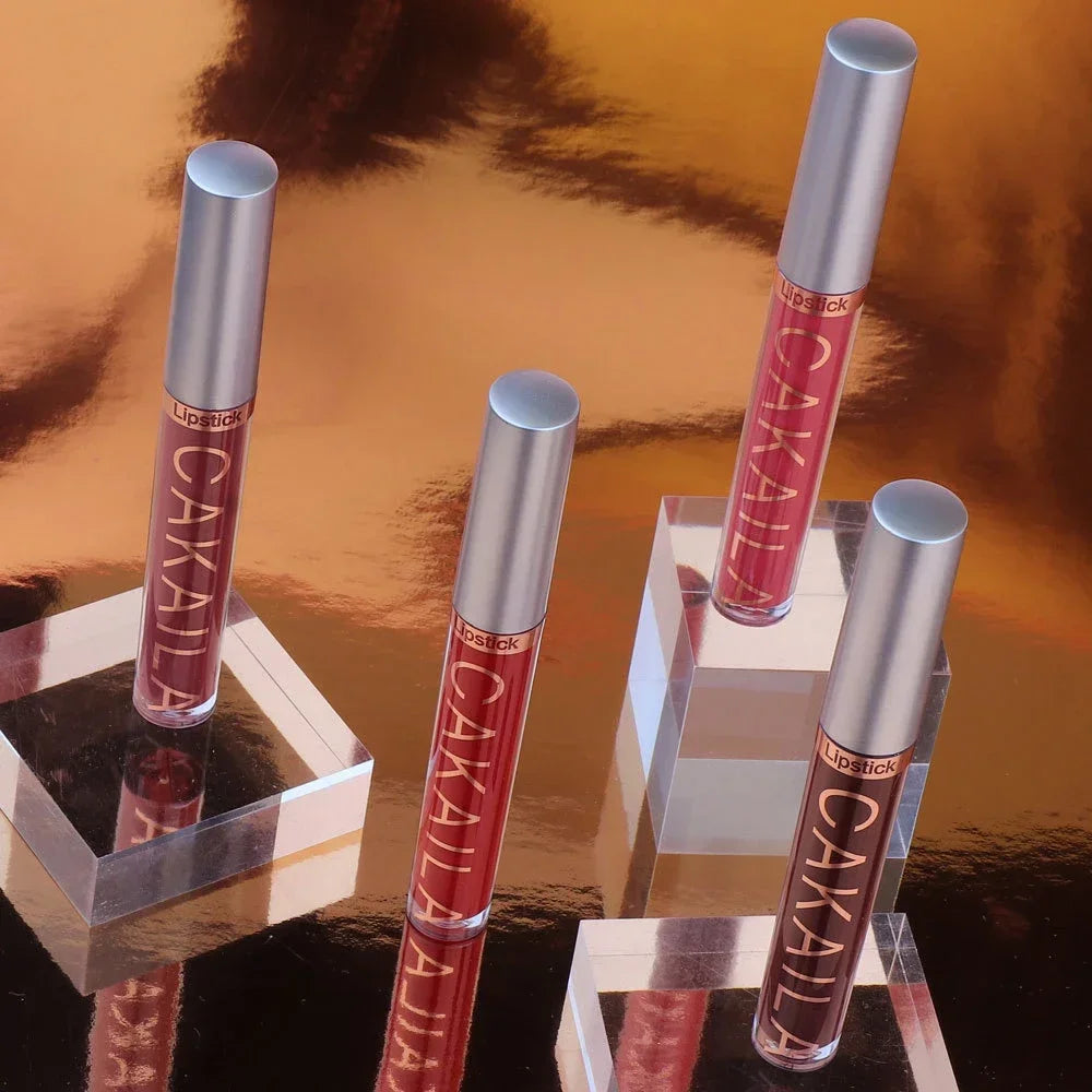 Matte Velvet Lip Glaze Waterproof Long Lasting Not EasyTo Fade Lip Gloss Silky Smooth Lipstick Makeup Sexy Women Lip Balm Gift HIP