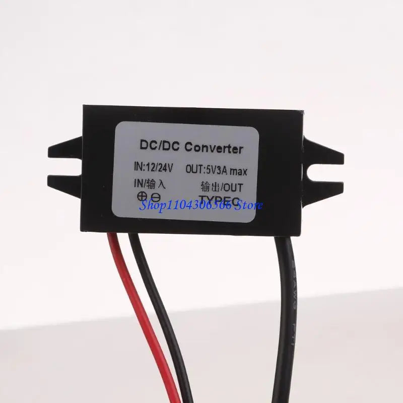12V to 5V USB-C Step-Down Converter Buck Module – 3A Voltage Converter Module HIP