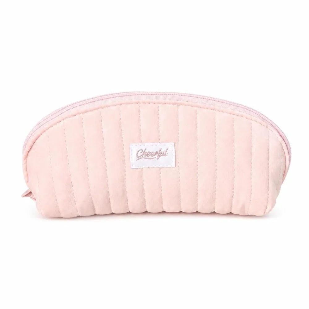 Quilted Pencil Case Large Capacity Multi-Compartment Pouch Quilted Pencil Case HIP