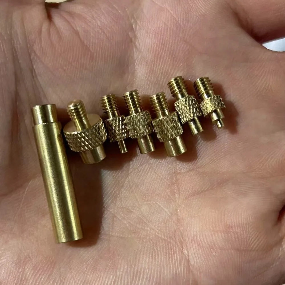Brass Heat Set Insert Nuts & Tip – M2 M3 M4 M5 M6 M8 Heat Set Insert Tool HIP