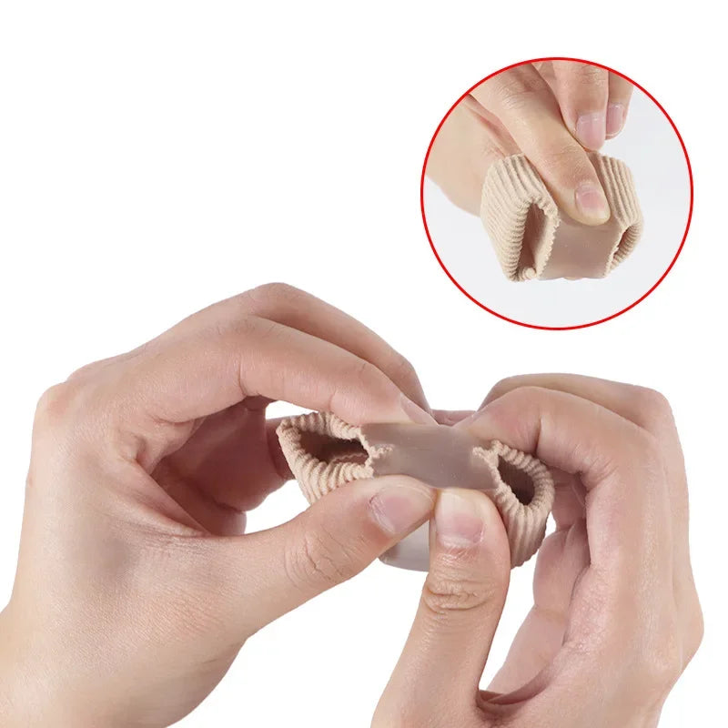 Gel Toe Separator & Big Toe Straightener Brace – 2/4 Pack Toe Separator Brace HIP